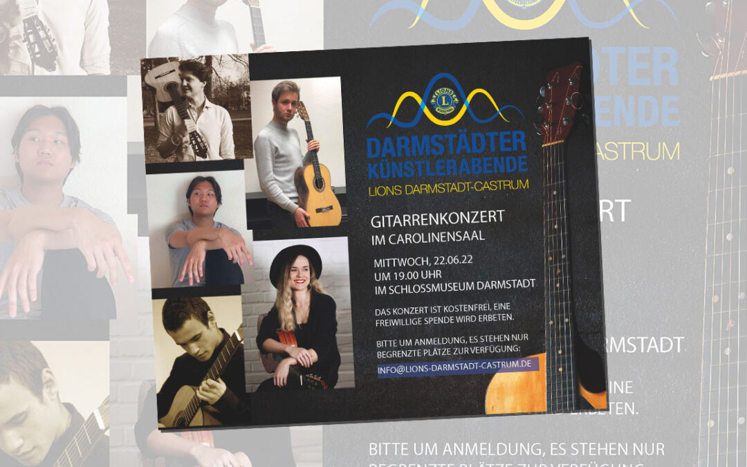 Gitarrenkonzert der Extraklasse mit jungen Musikern aus aller Welt